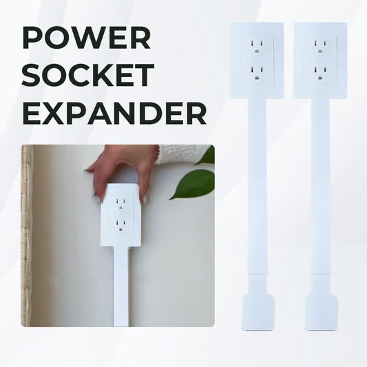 🔥Zandora Electrical Outlet Extender & 2 AC Outlets Extendable 18’’-30’’ Rotatable 180°