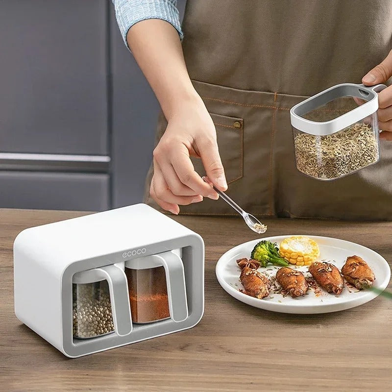 ECOCO WALL SHELF SPICE ORGANIZER