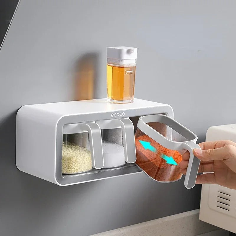 ECOCO WALL SHELF SPICE ORGANIZER